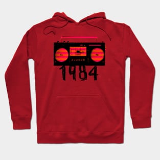 Vintage Stereo 1984 Hoodie